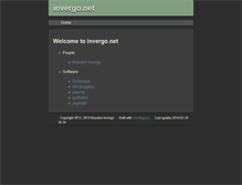 Tablet Screenshot of invergo.net